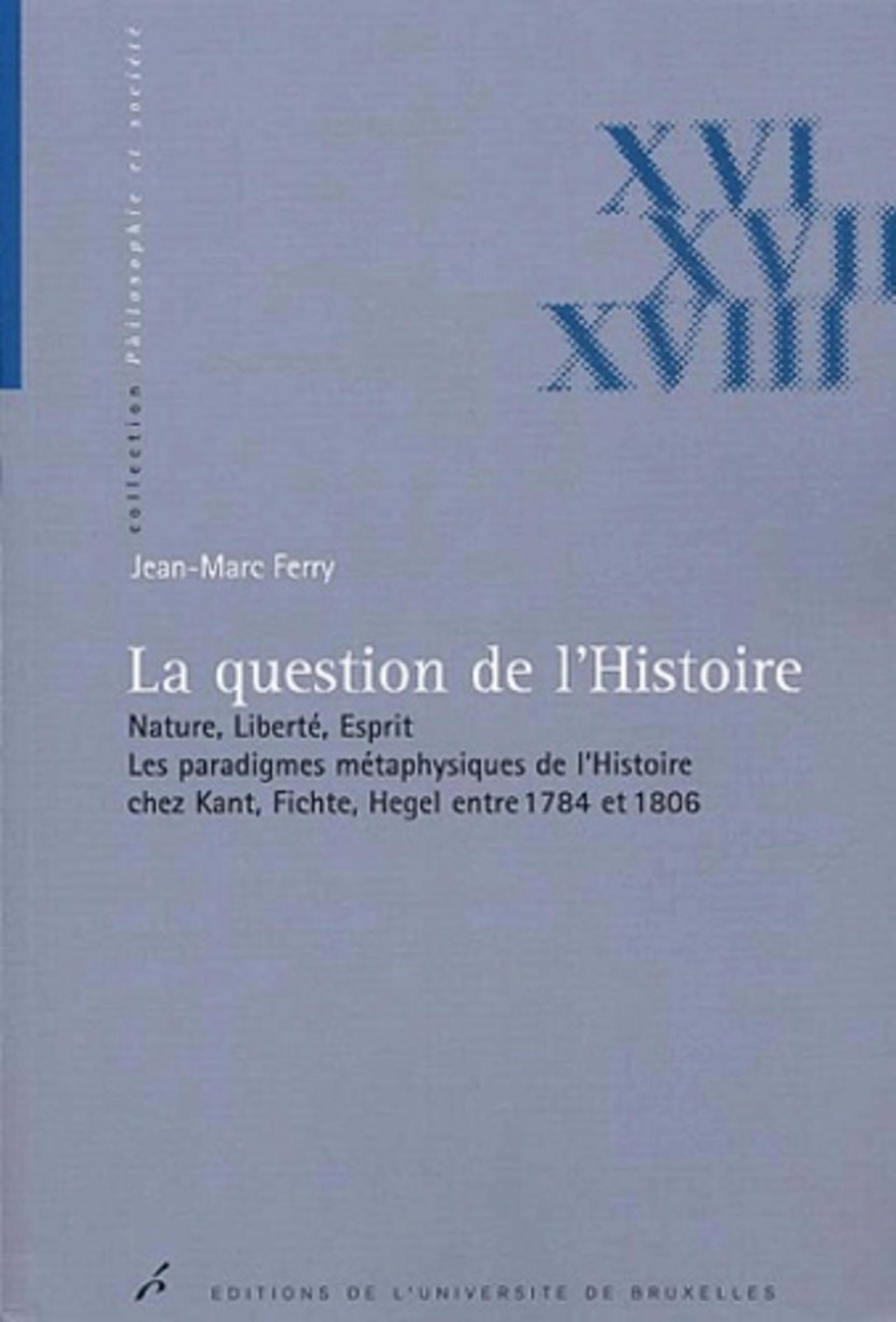 La question de l'Histoire