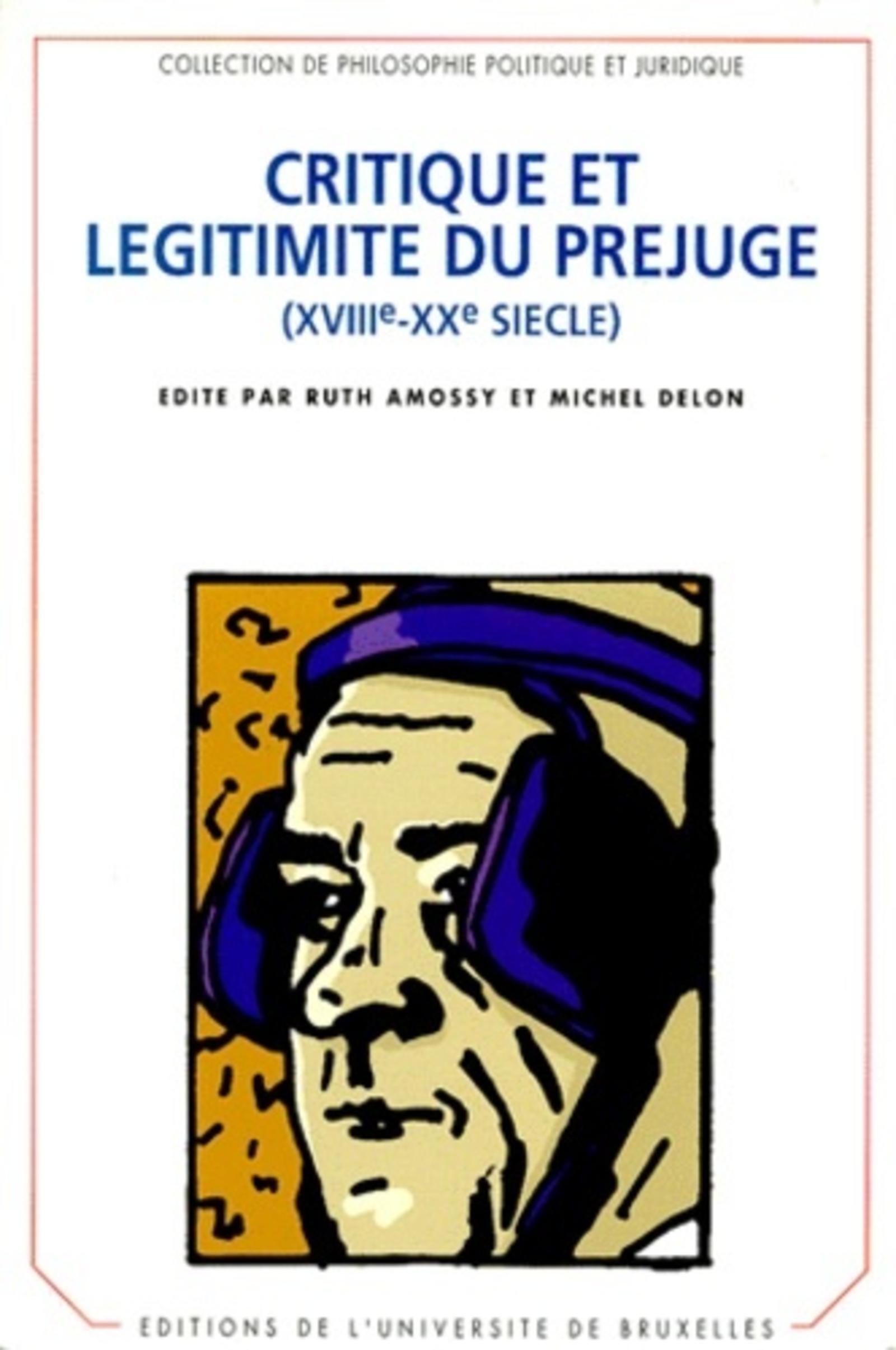 Critique et légitimité du préjugé