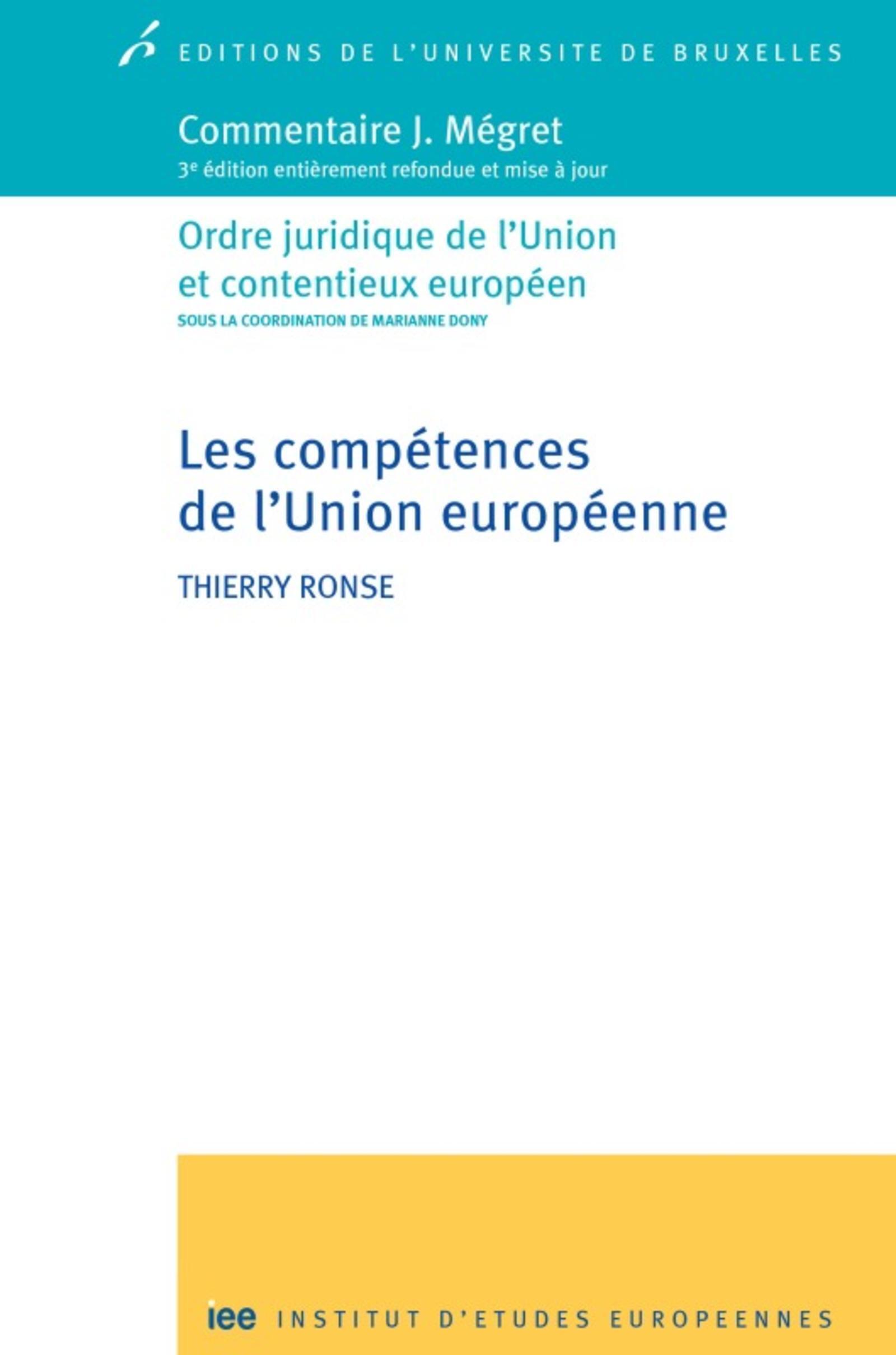 Les compétences de l'Union européenne
