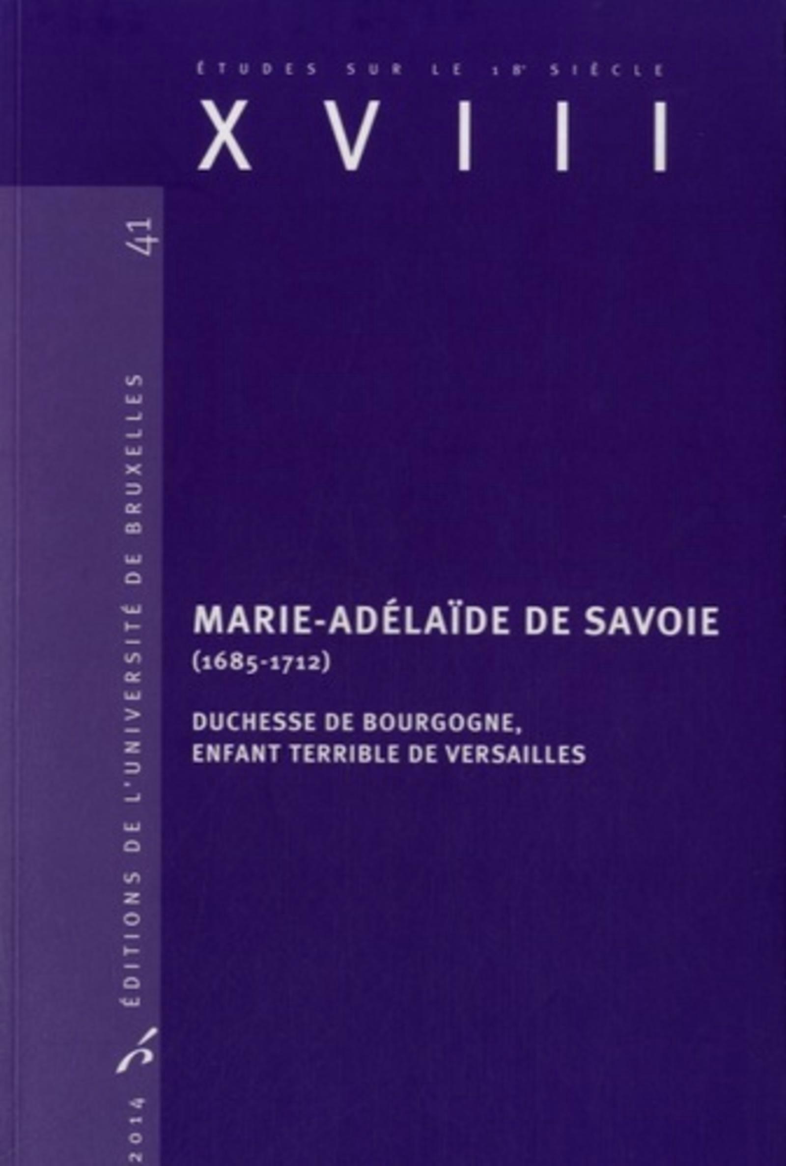 Marie-Adélaïde de Savoie (1685-1712)