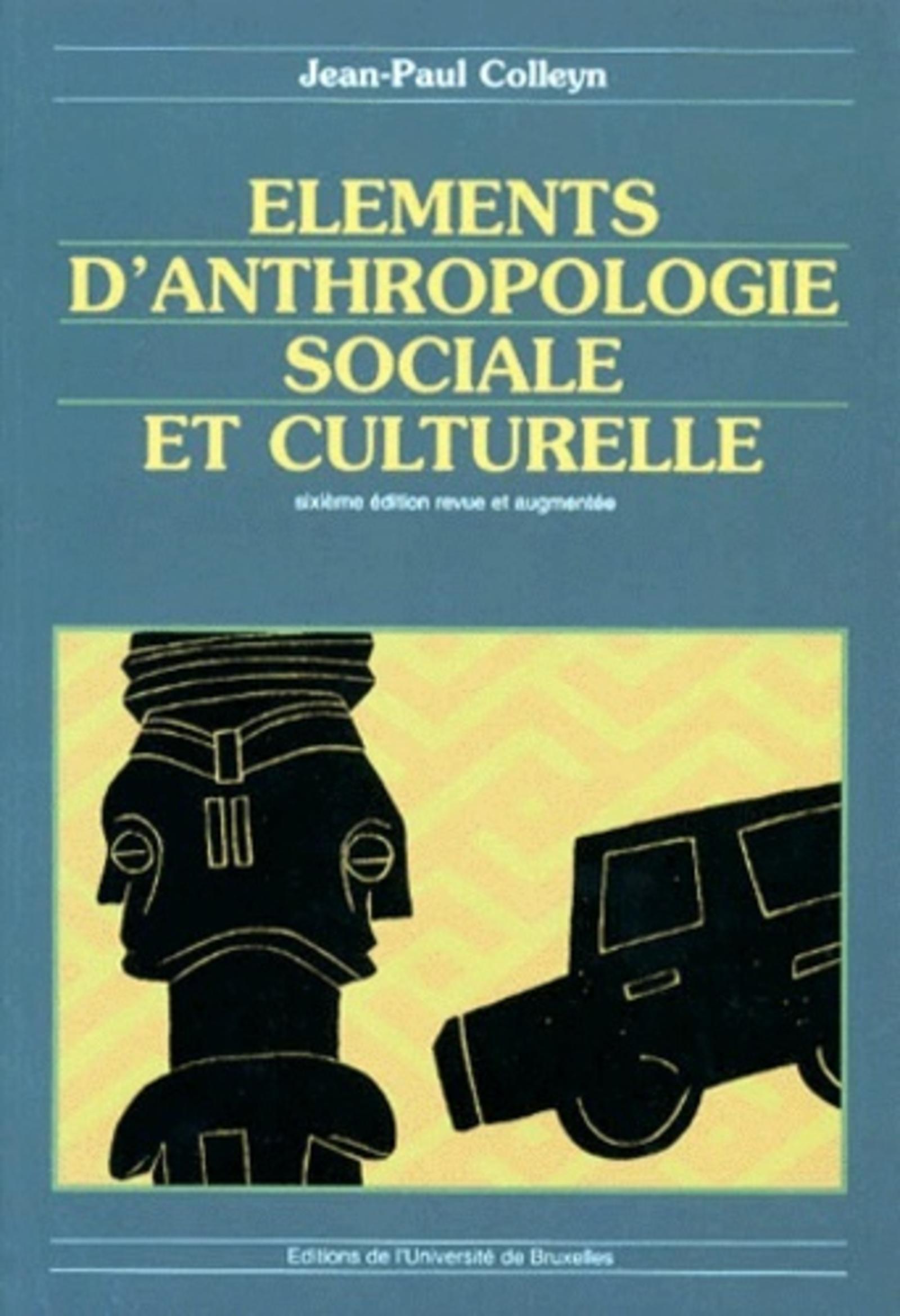 Éléments d'anthropologie sociale et culturelle