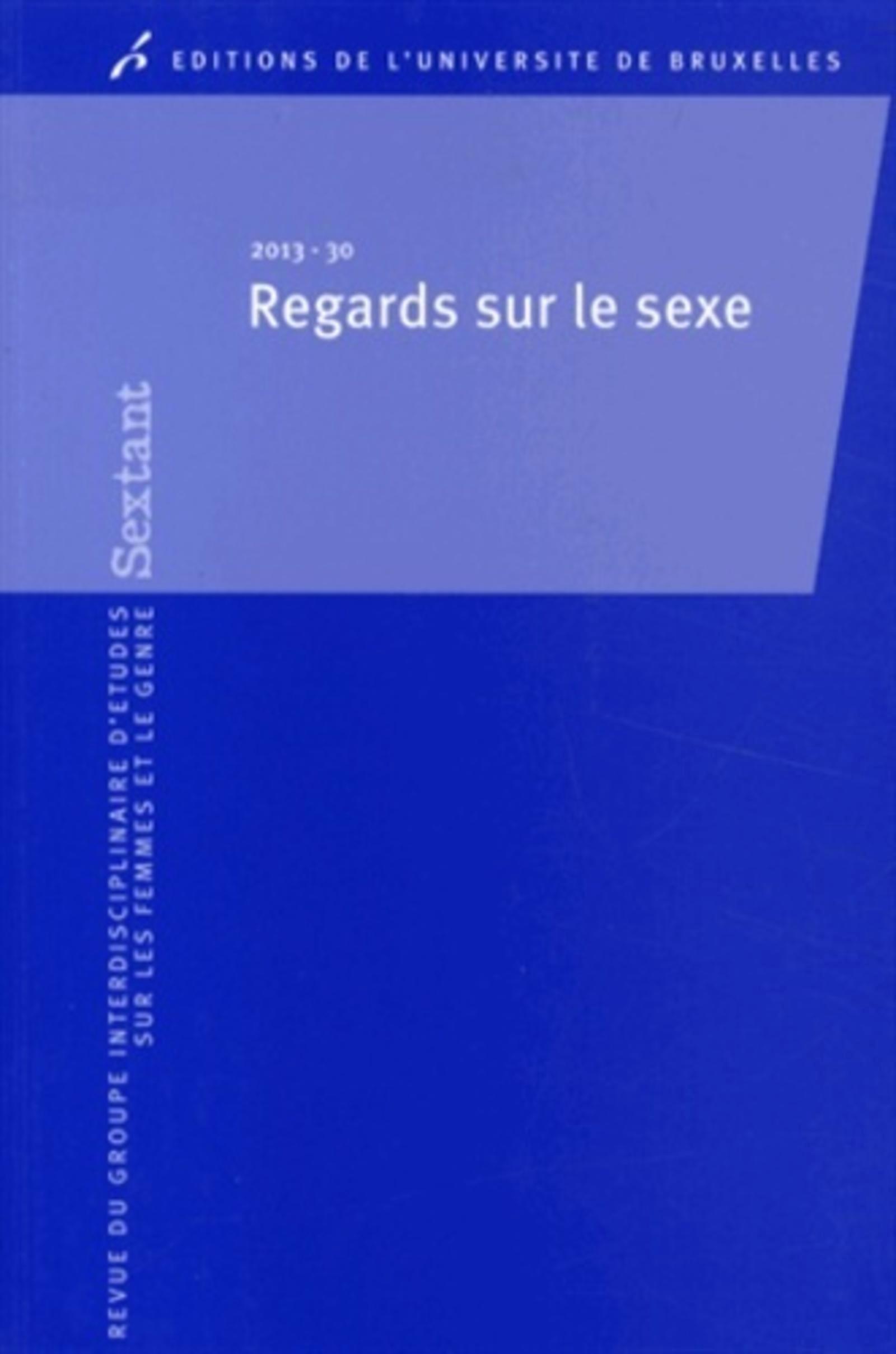 Regards sur le sexe