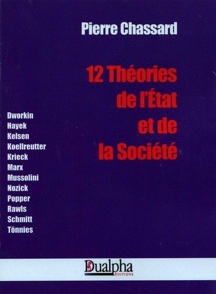 12 Théories de l'Etat et de la société