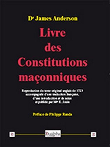 Livre des Constitutions maçonniques