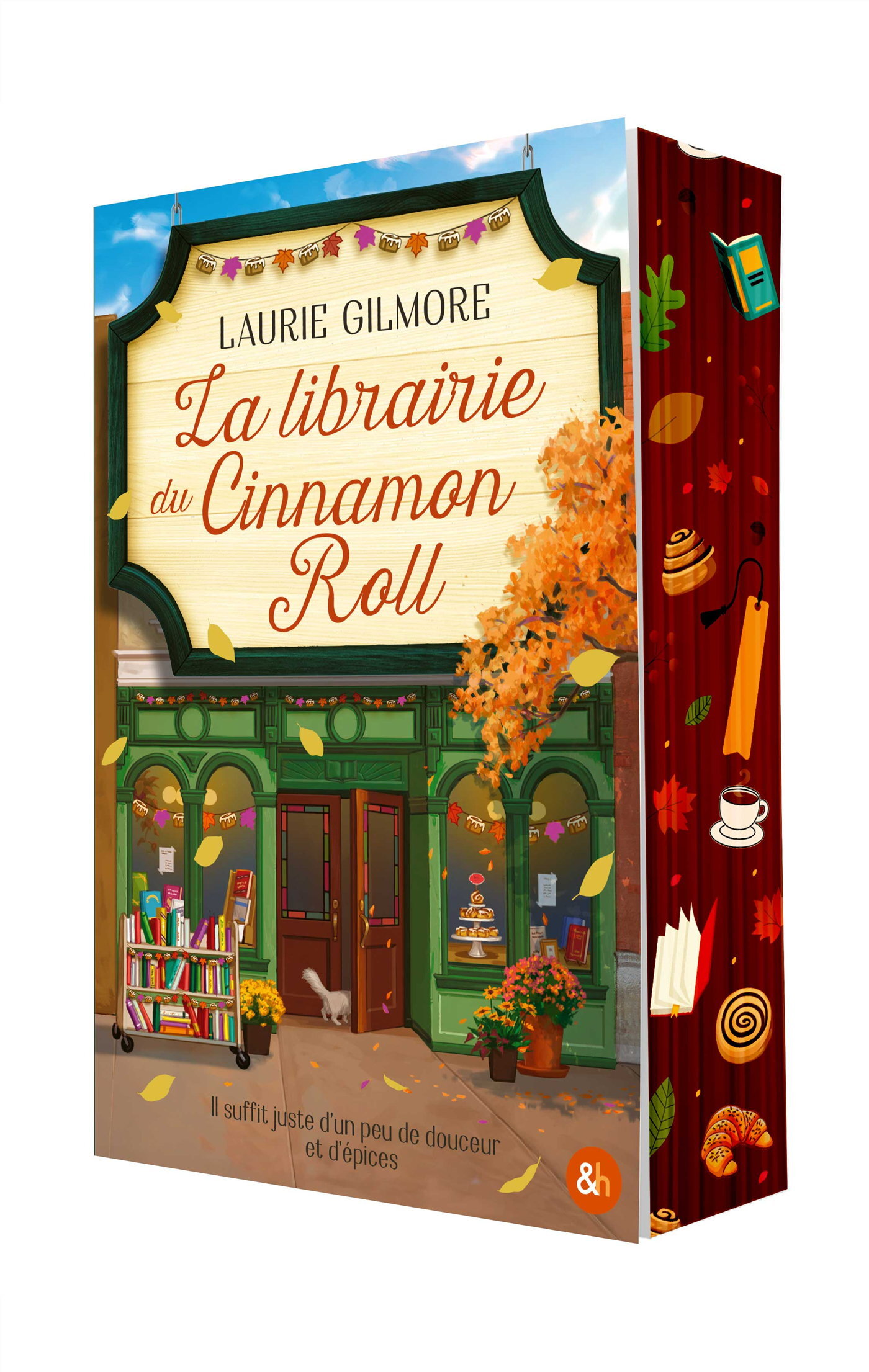 La librairie du Cinnamon Roll