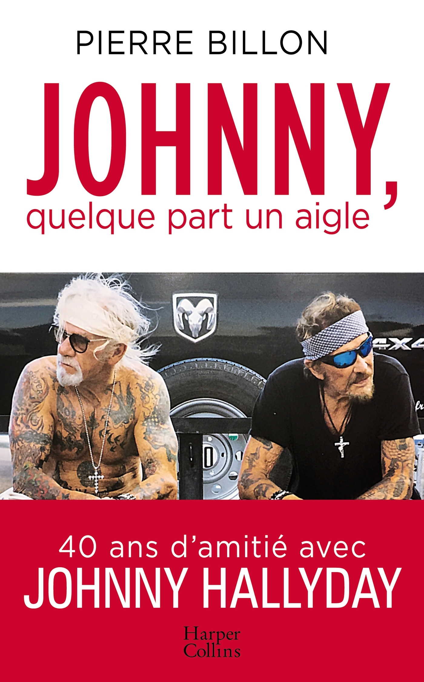 Johnny, quelque part un aigle. 40 ans d'amitié avec Johnny Hallyday