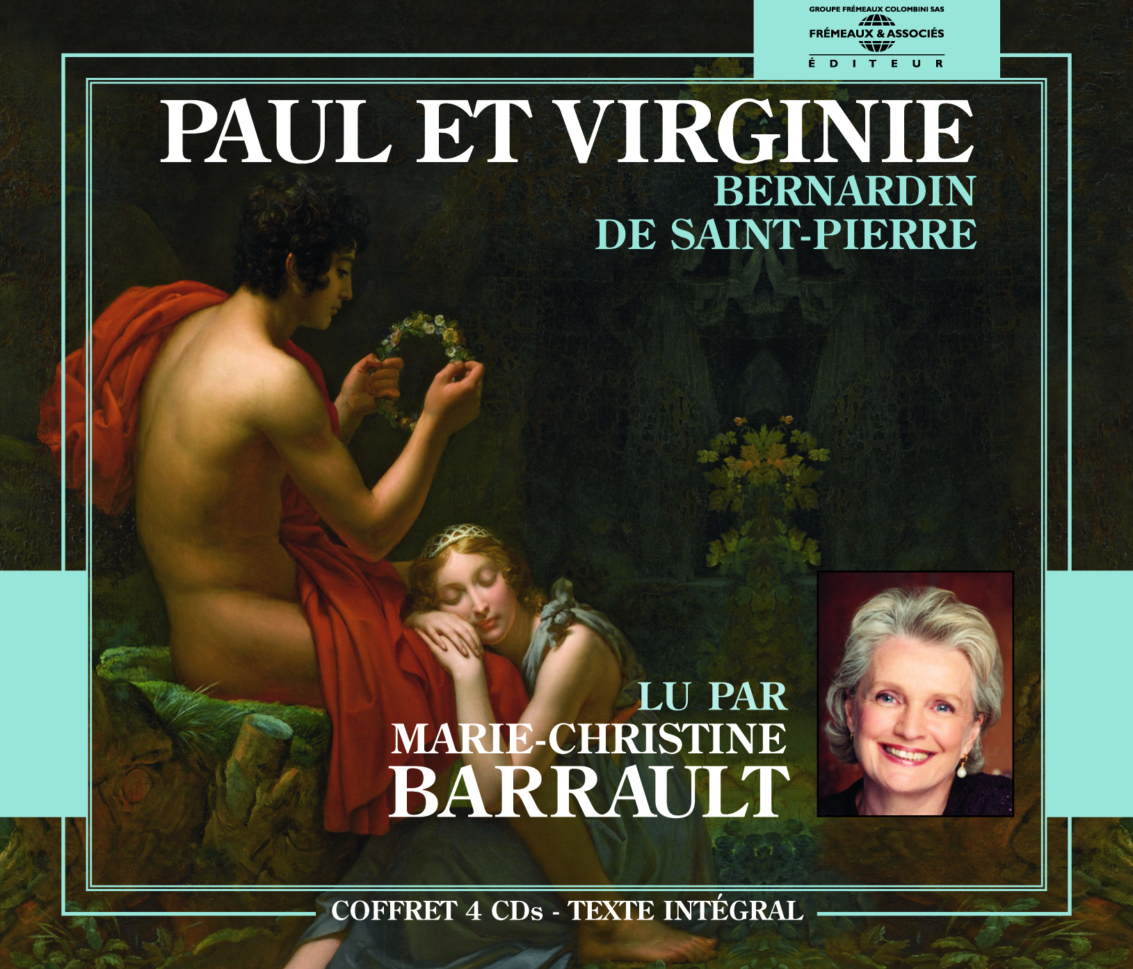 PAUL ET VIRGINIE CD AUDIO TEXTE INTEGRAL LU PAR MARIE-CHRISTINE BARRAULT