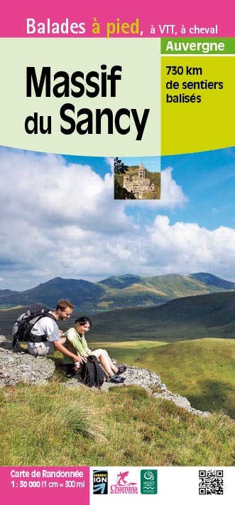 MASSIF DU SANCY  LA CARTE