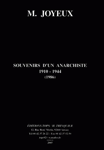Souvenirs d'un anarchiste