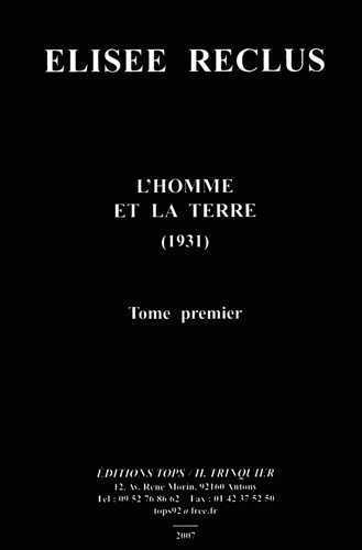 L'Homme et la Terre T01 (NED)