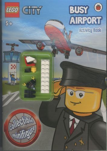 LEGO CITY: Busy Airport Activity Book with LEGO Minifigure