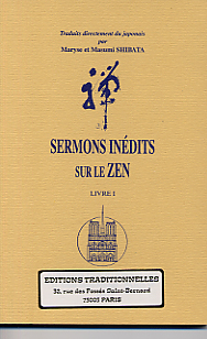 SERMONS INéDITS SUR LE ZEN  L
