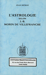 Astrologie selon JB Morin de Villefranche L