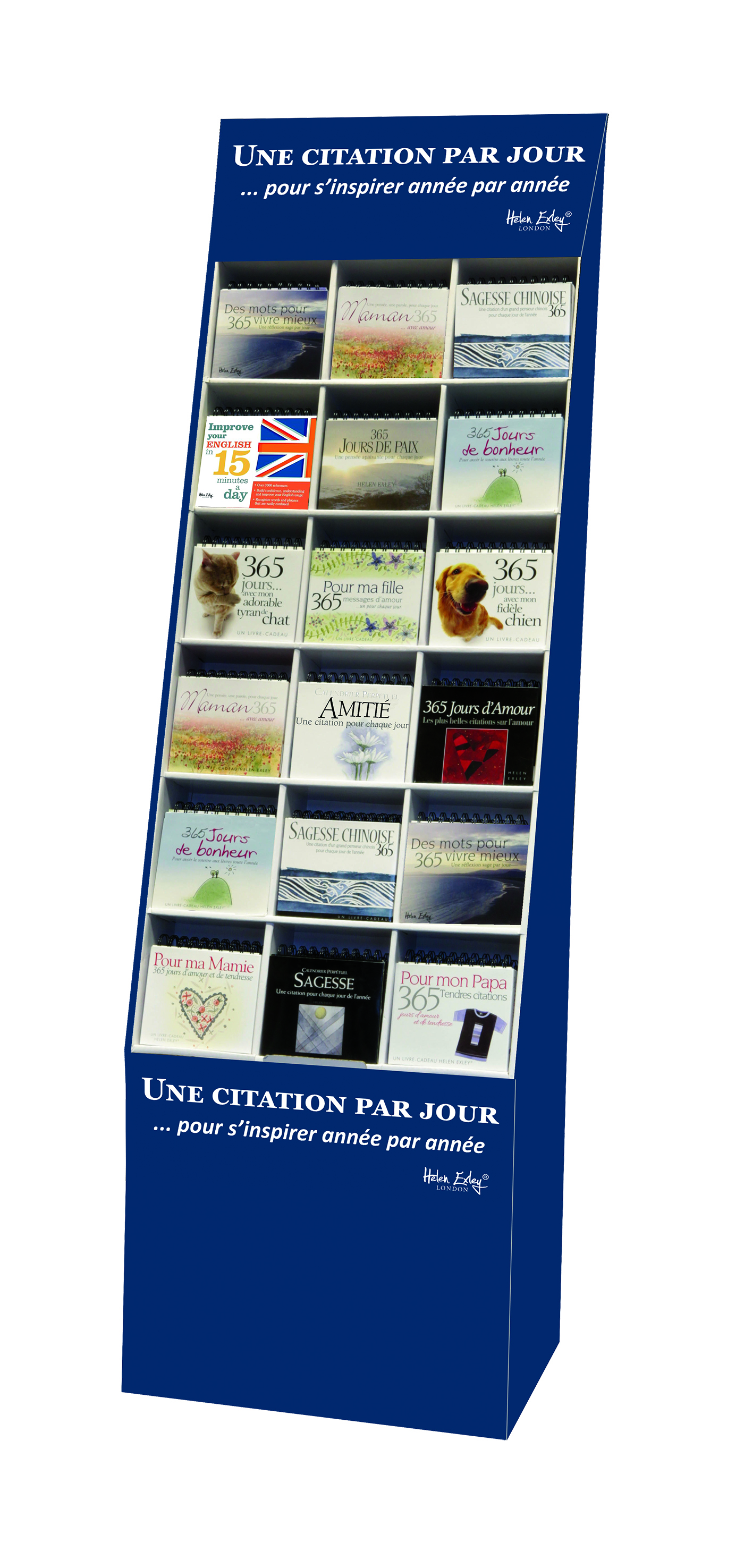 Colis 54 volumes pensee du jour