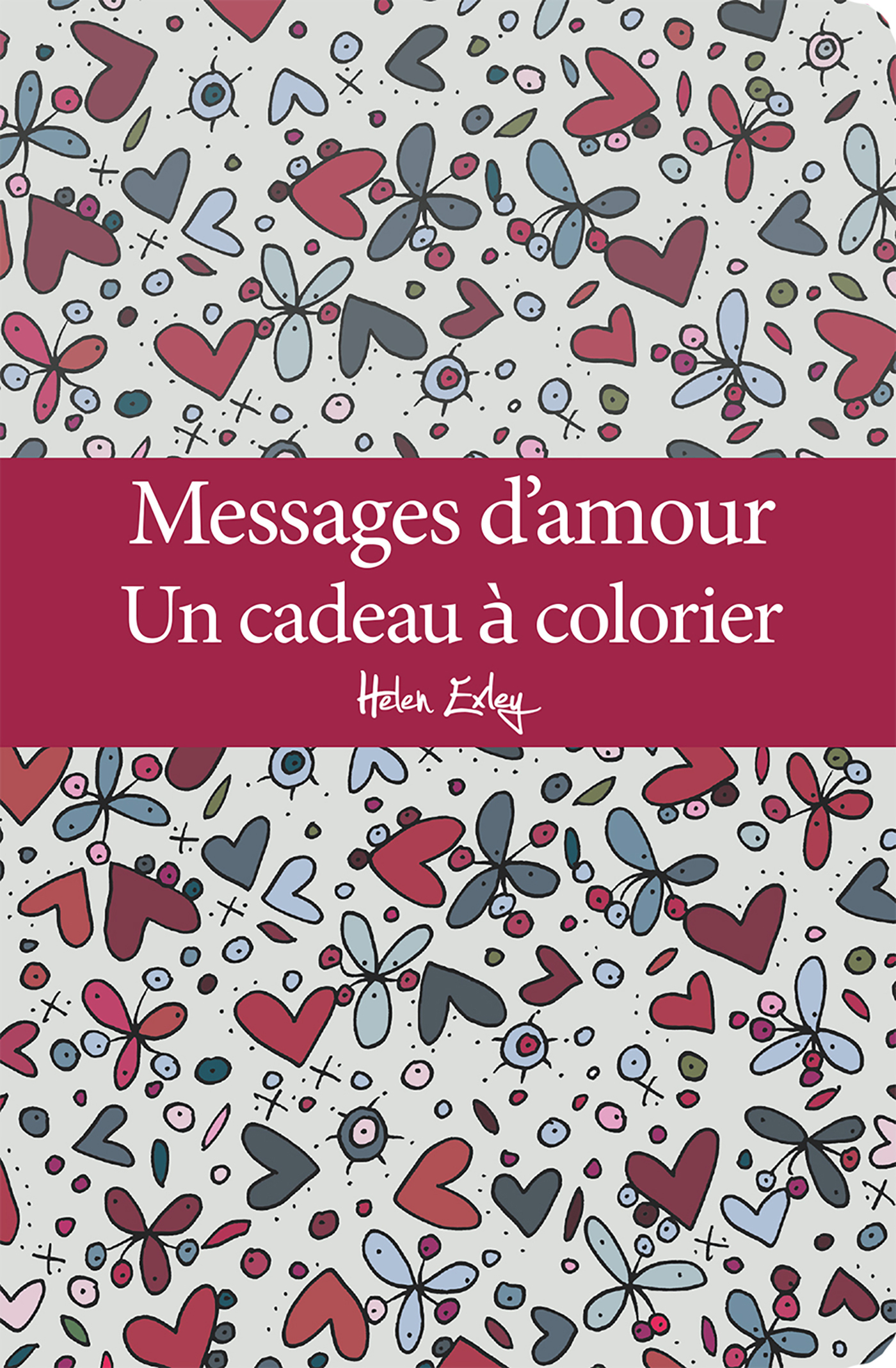 MESSAGES D'AMOUR UN CADEAU A COLORIER