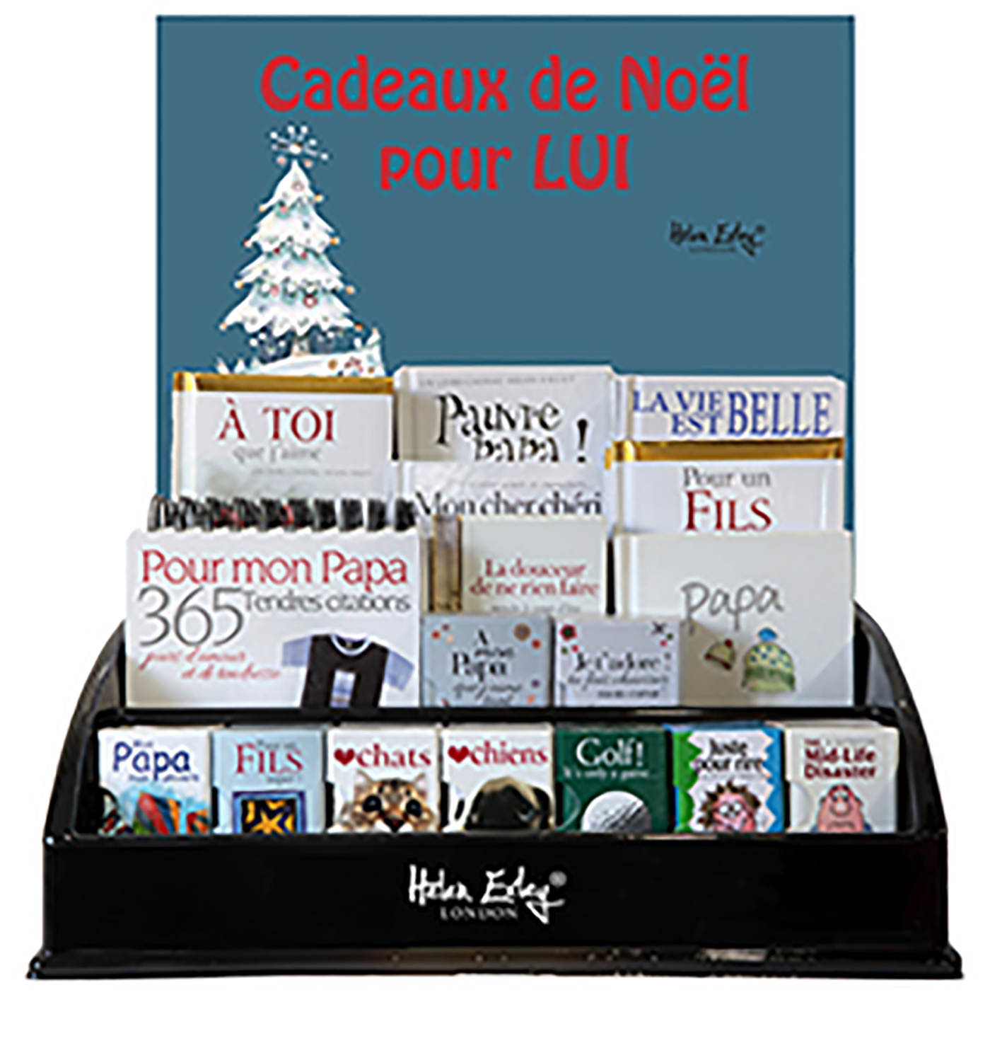 presentoir specialement pour lui 52+4 volumes
