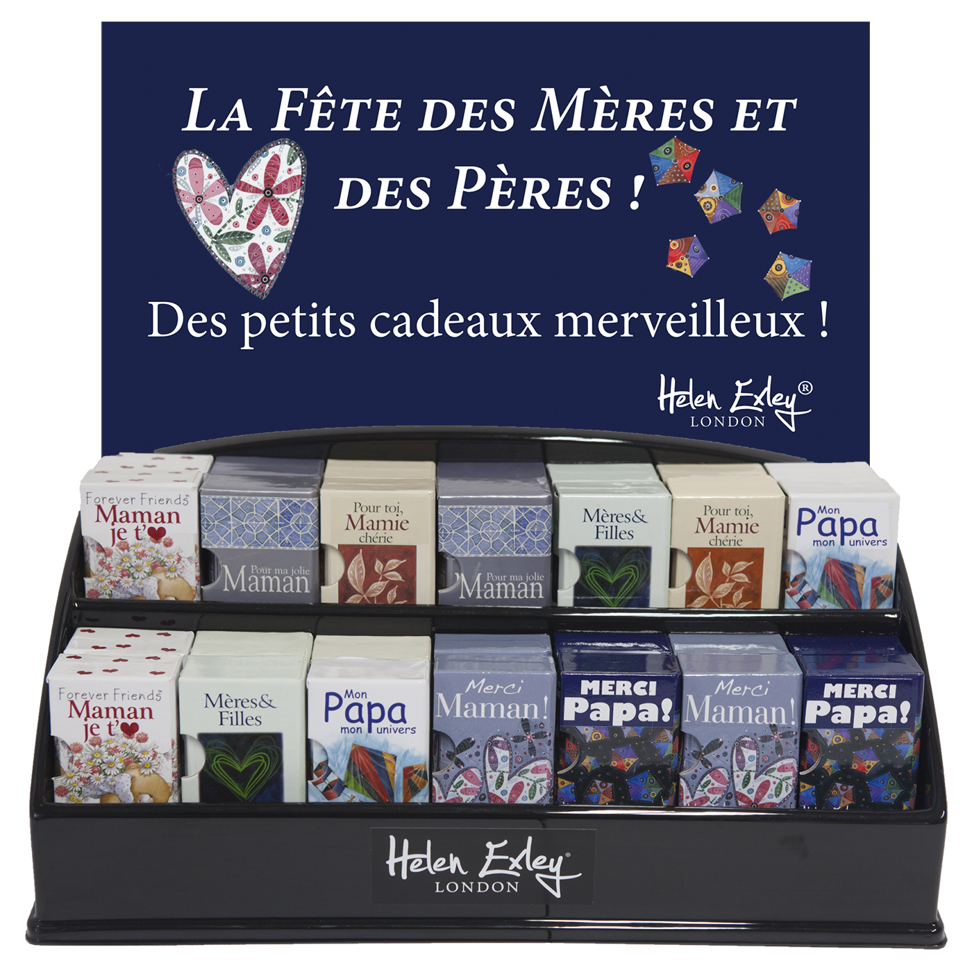 PRESENTOIR MINIBOX FETE MERE PERE 26+2 VOL 04-2016