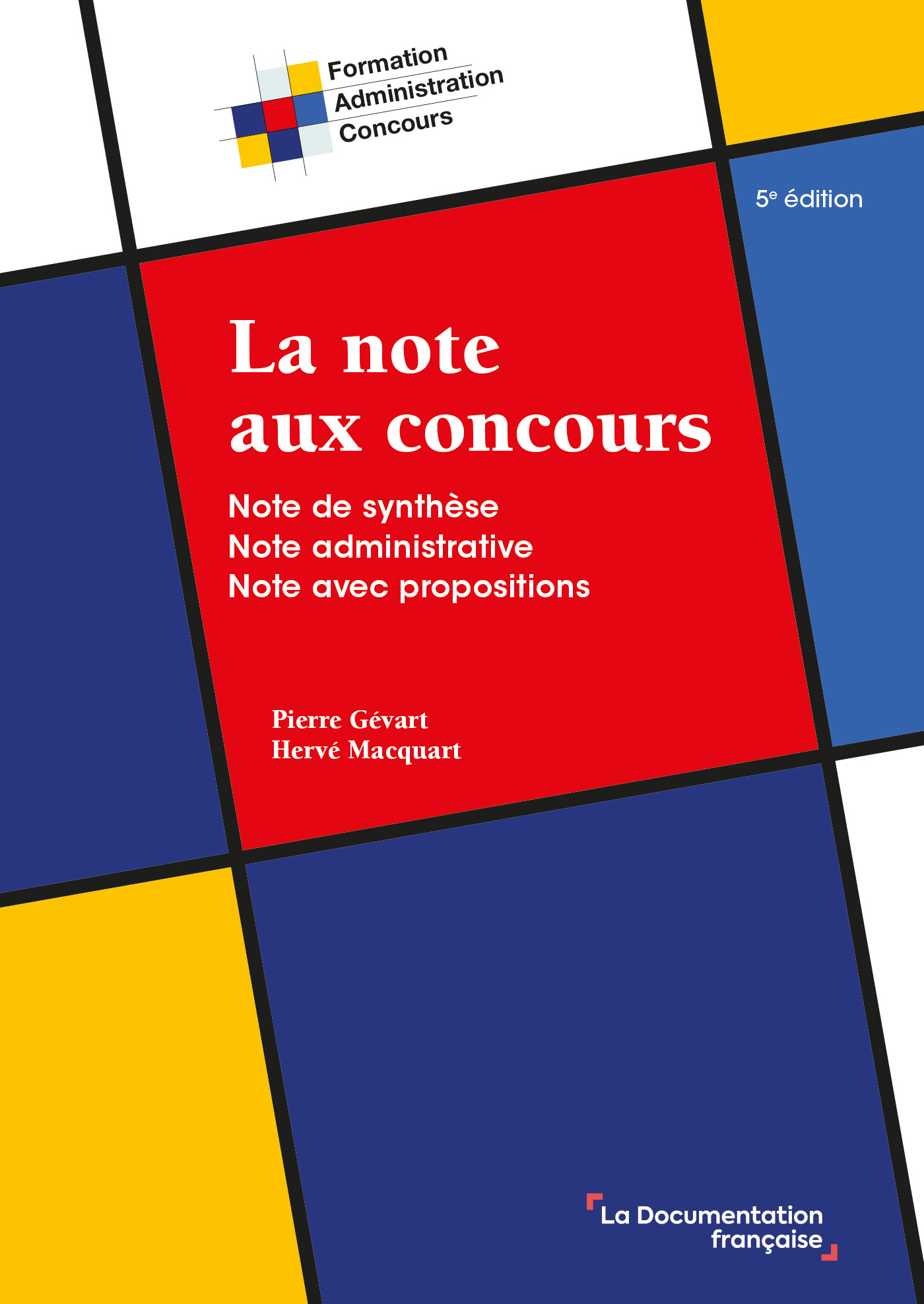 La note aux concours