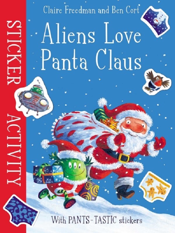 Aliens Love Panta Claus: Sticker Activity