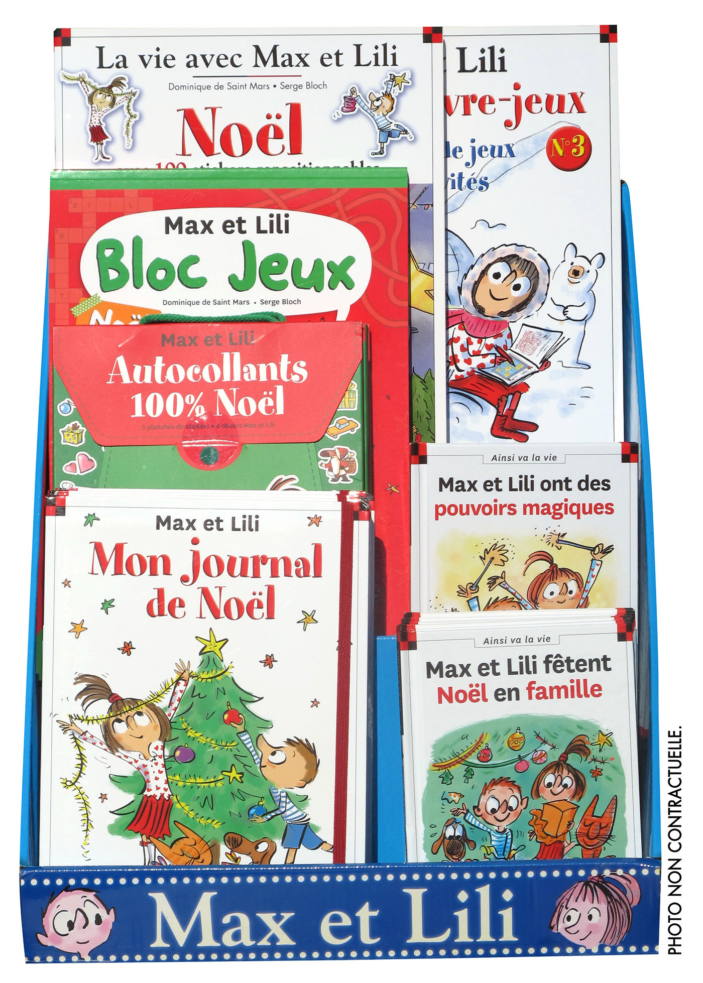 Présentoir de table multiproduits Max et Lili spécial Noël !
