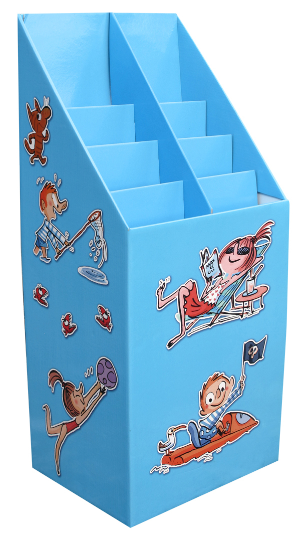 Colonne double 4 étages Livres stickers et GLJ ML