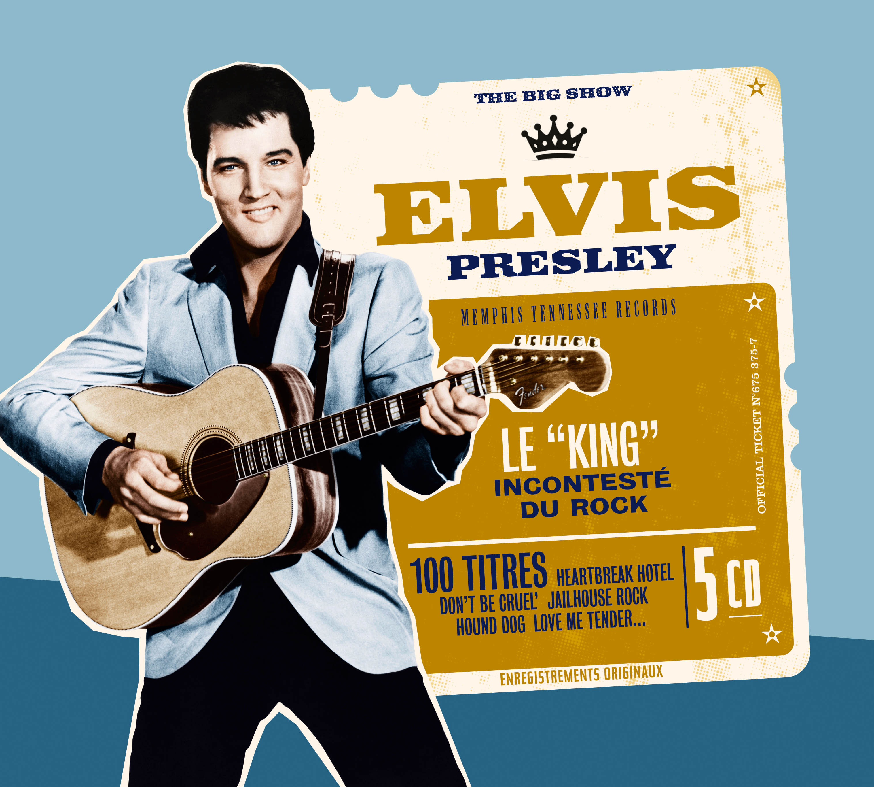 ELVIS PRESLEY THE KING 100 TITRES