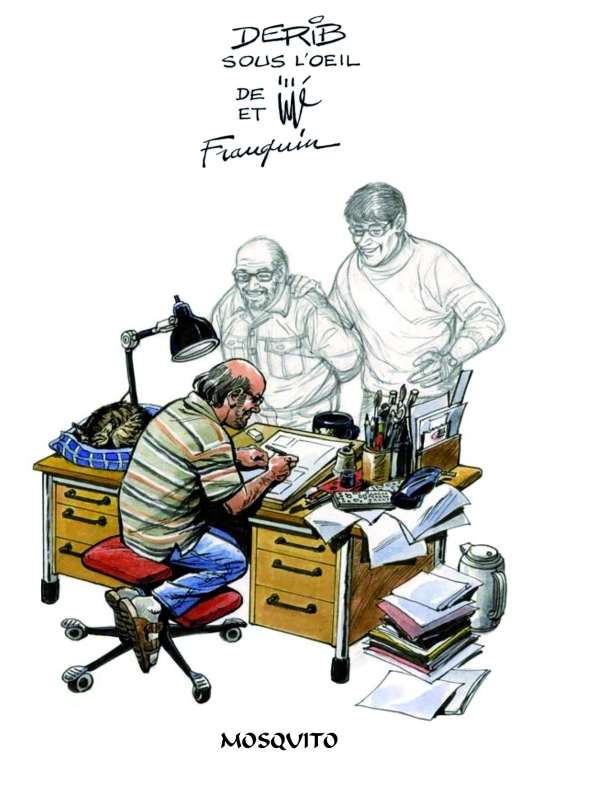 Derib sous le signe de Jijé et Franquin