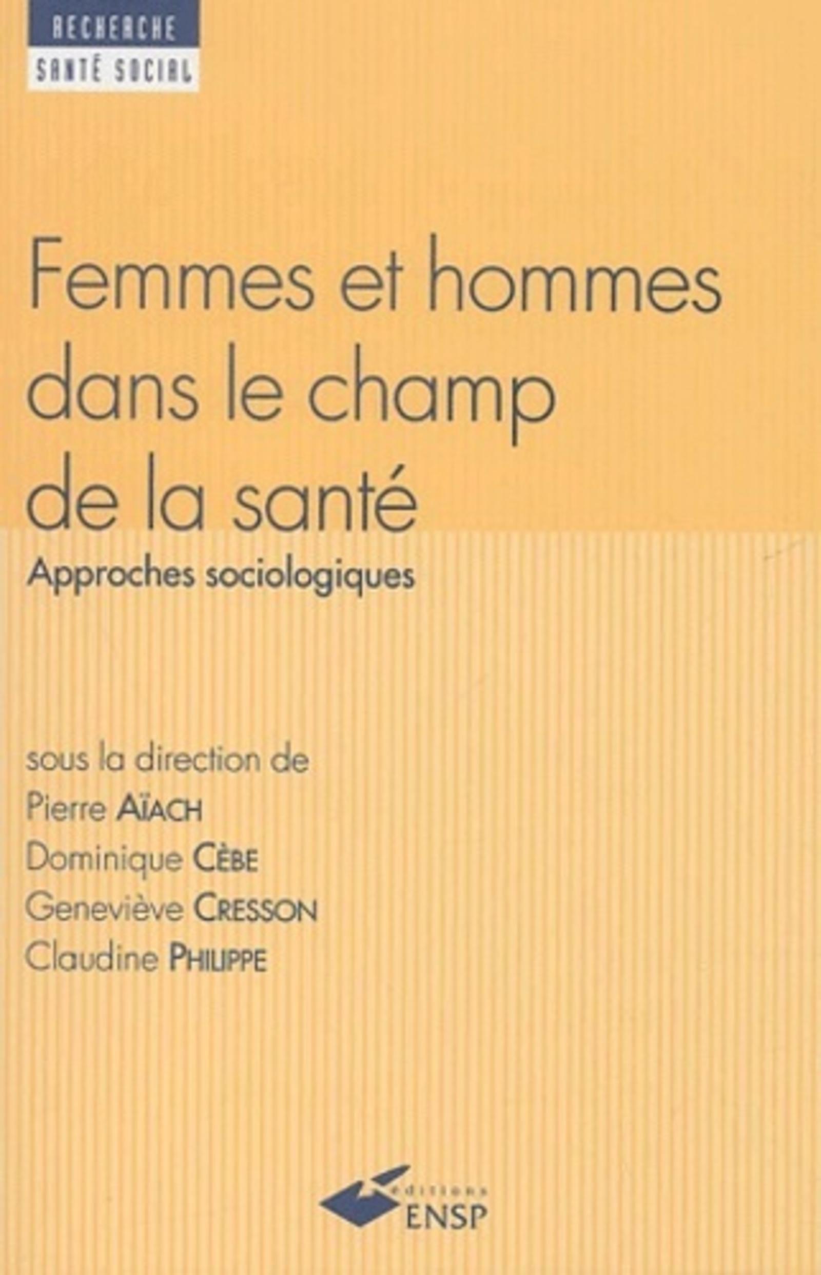 Femmes et hommes dans le champ de la santé