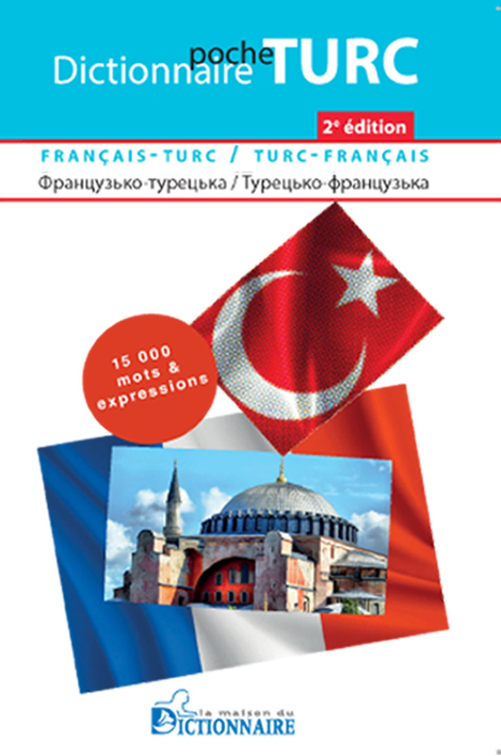 Dictionnaire turc-français/français-turc+Guide de conversation 2e édition