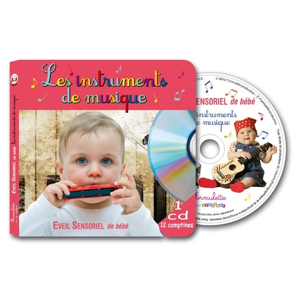 Eveil sensoriel de bébé - les instruments de musique