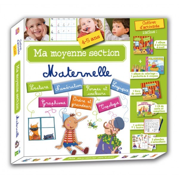 COFFRET MA MOYENNE SECTION MATERNELLE