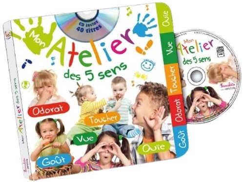 Mon atelier des 5 sens - Livre + CD