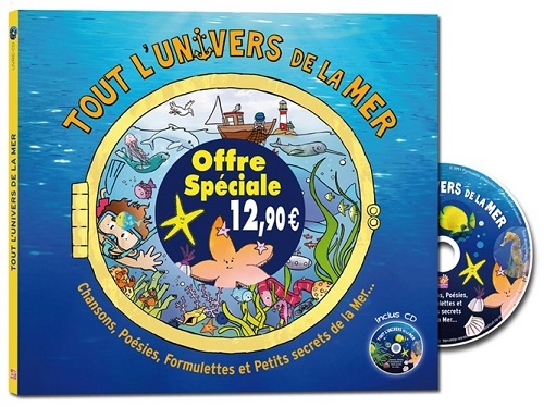 Tout l'univers de la mer - Livre + CD