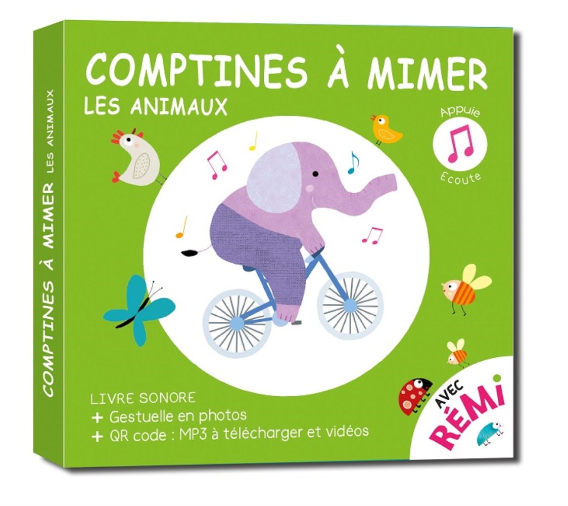 COMPTINES A MIMER, LES ANIMAUX, AVEC REMI
