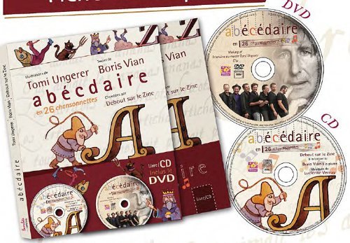 COFFRET L'ABECEDAIRE 1 LIVRE CD DVD