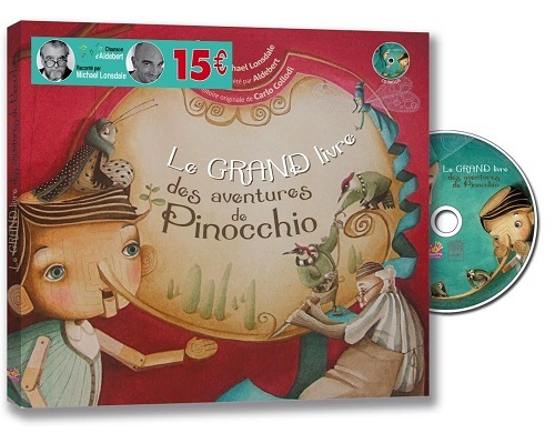 LE GRAND LIVRE DES AVENTURES DE PINOCCHIO