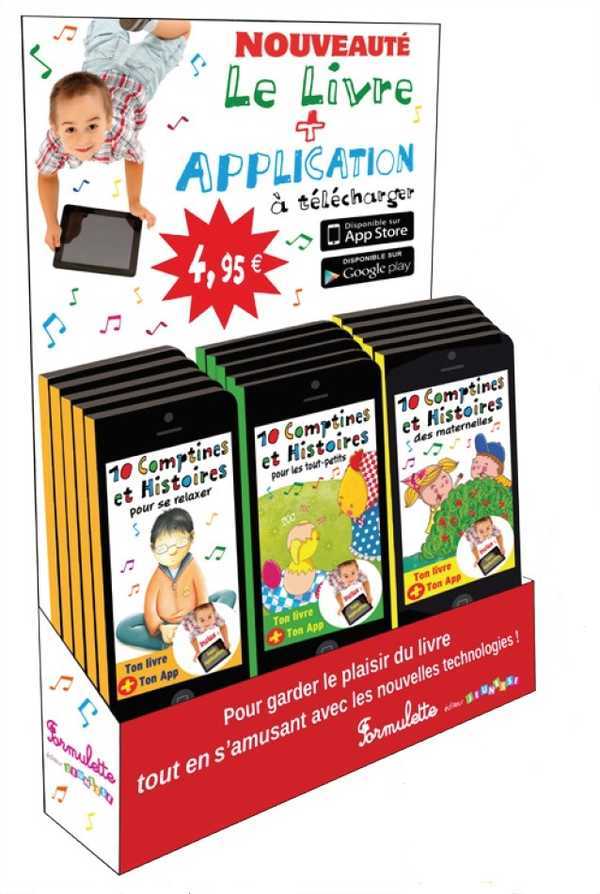 Présentoir Collection Smartphone - Le Livre + L'Application à télécharger