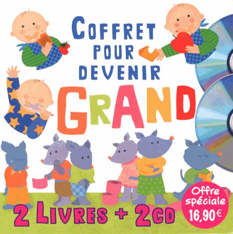 COFFRET POUR DEVENIR GRAND (2 LIVRES + 2 CD)