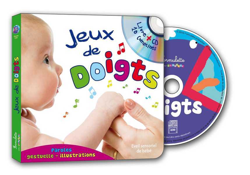 JEUX DE DOIGTS (LIVRE CD TOUT CARTON)