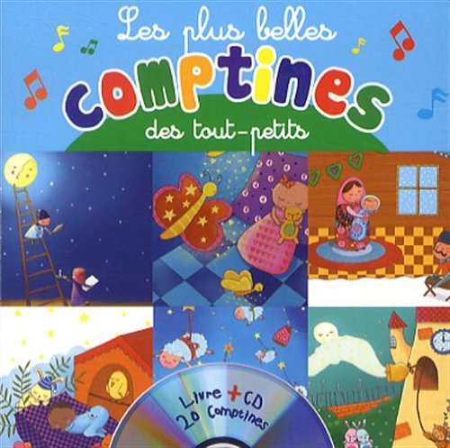 Les plus comptines des tout petits - Livre tout carton + CD