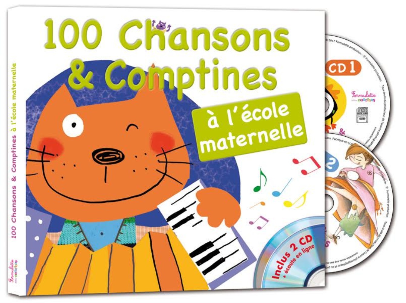 100 CHANSONS ET COMPTINES A L'ECOLE MATERNELLE