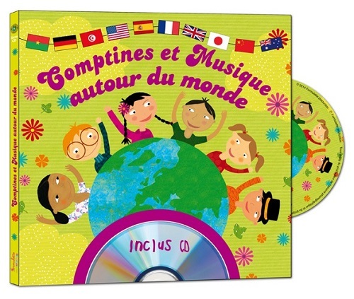 Comptines et musique autour du monde - Livre + CD