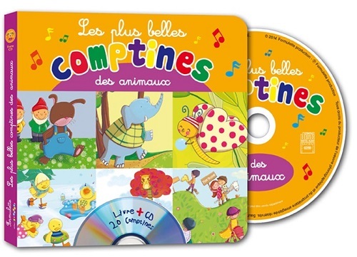 Les plus belles comptines des animaux - Livre + CD