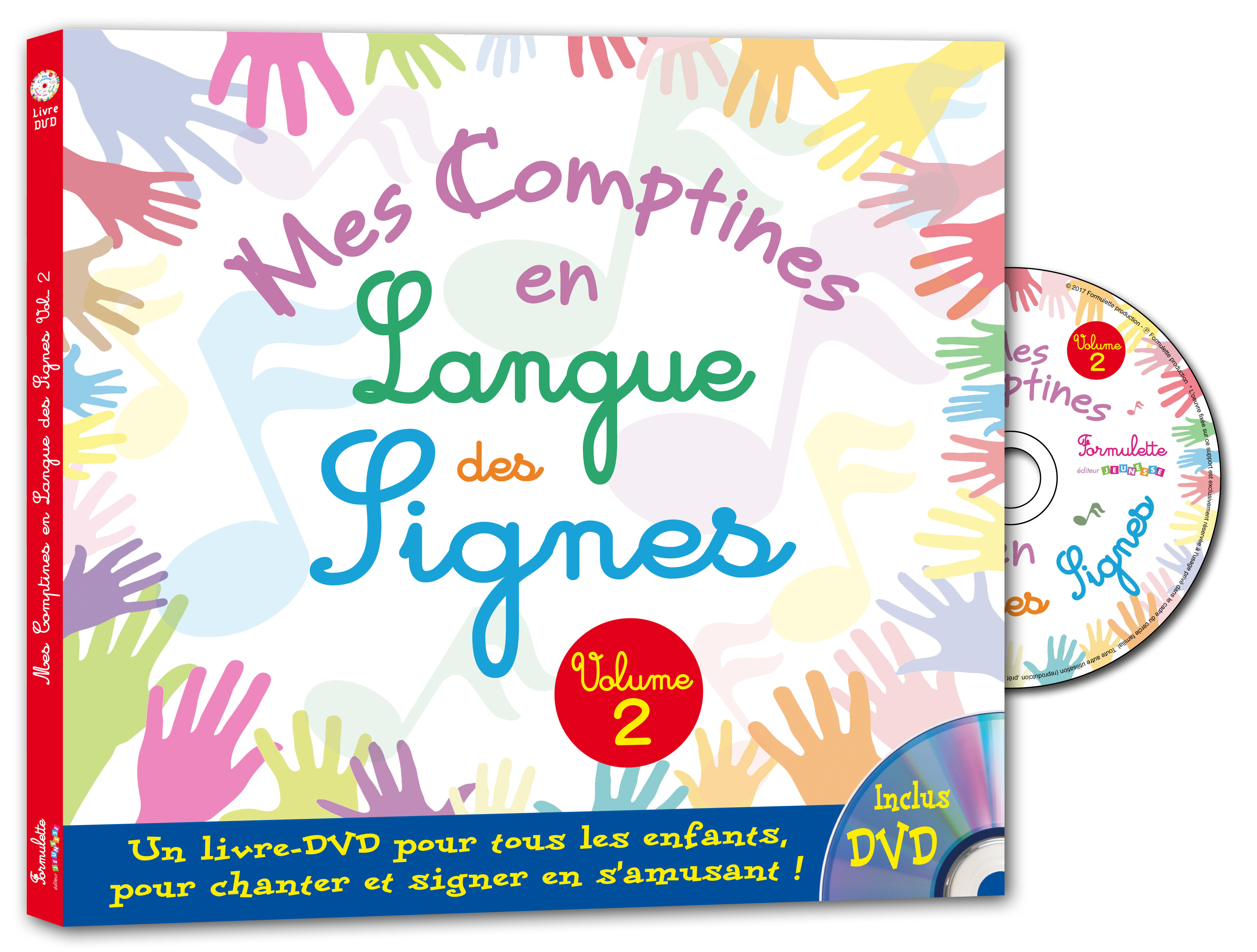 MES COMPTINES EN LANGUE DES SIGNES - VOL.2