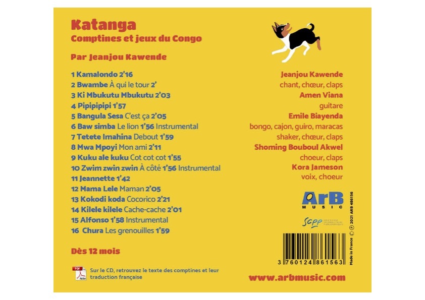 KATANGA - COMPTINES ET JEUX DU CONGO