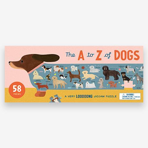 The A to Z of Dogs A Jigsaw Puzzle /anglais