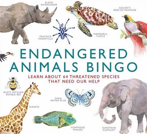 Endangered Animals Bingo /anglais
