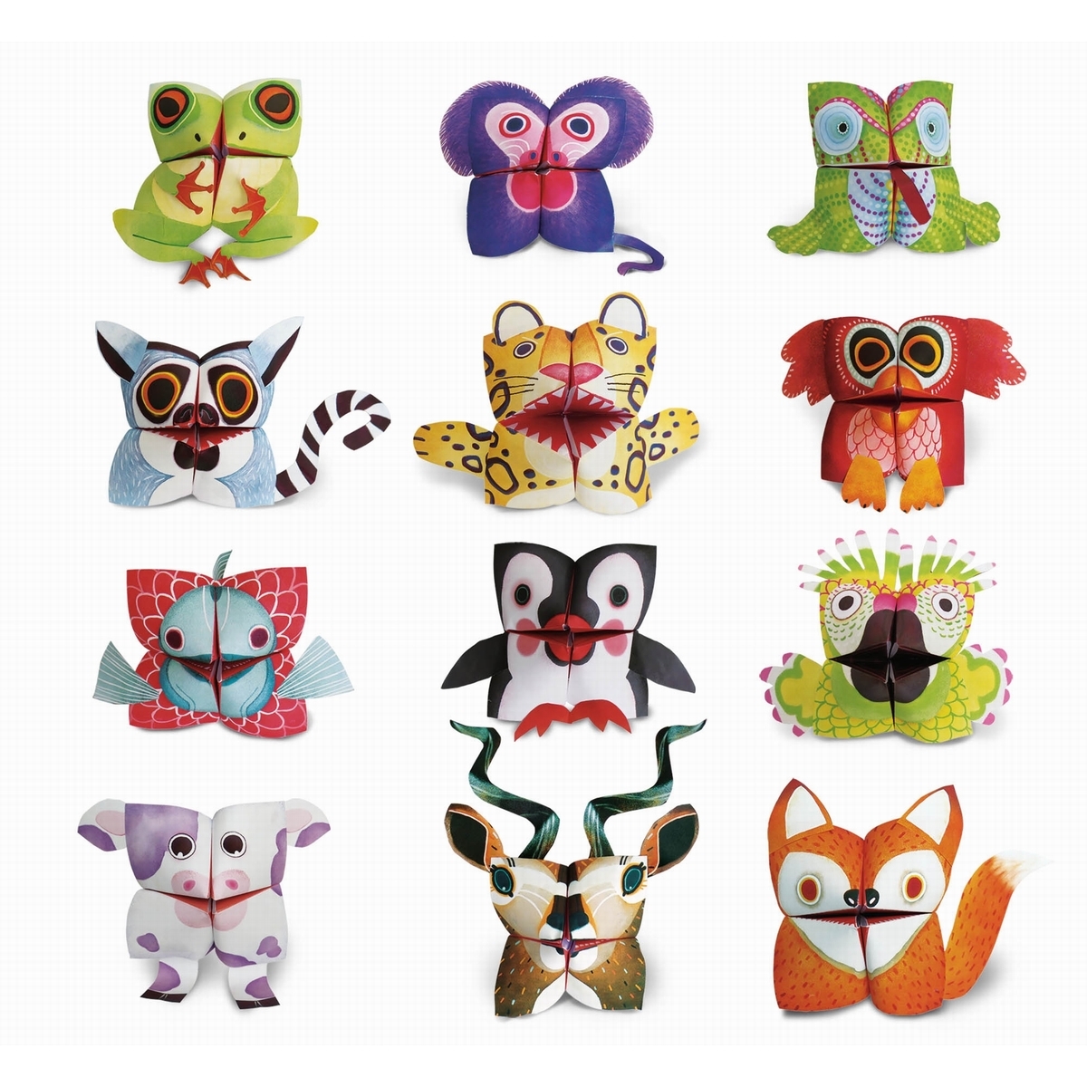 Easy origami animaux