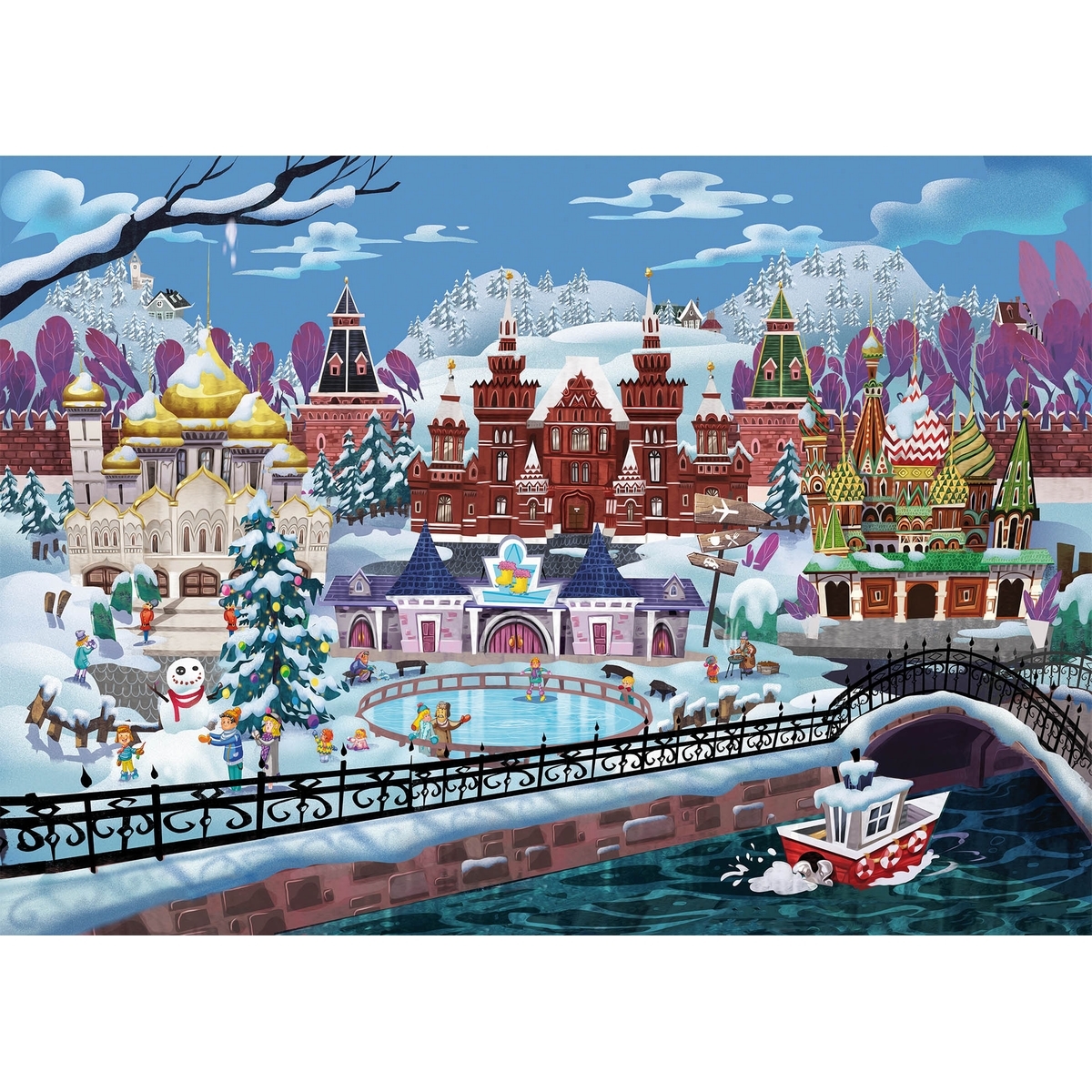 Grand tour puzzle Moscou