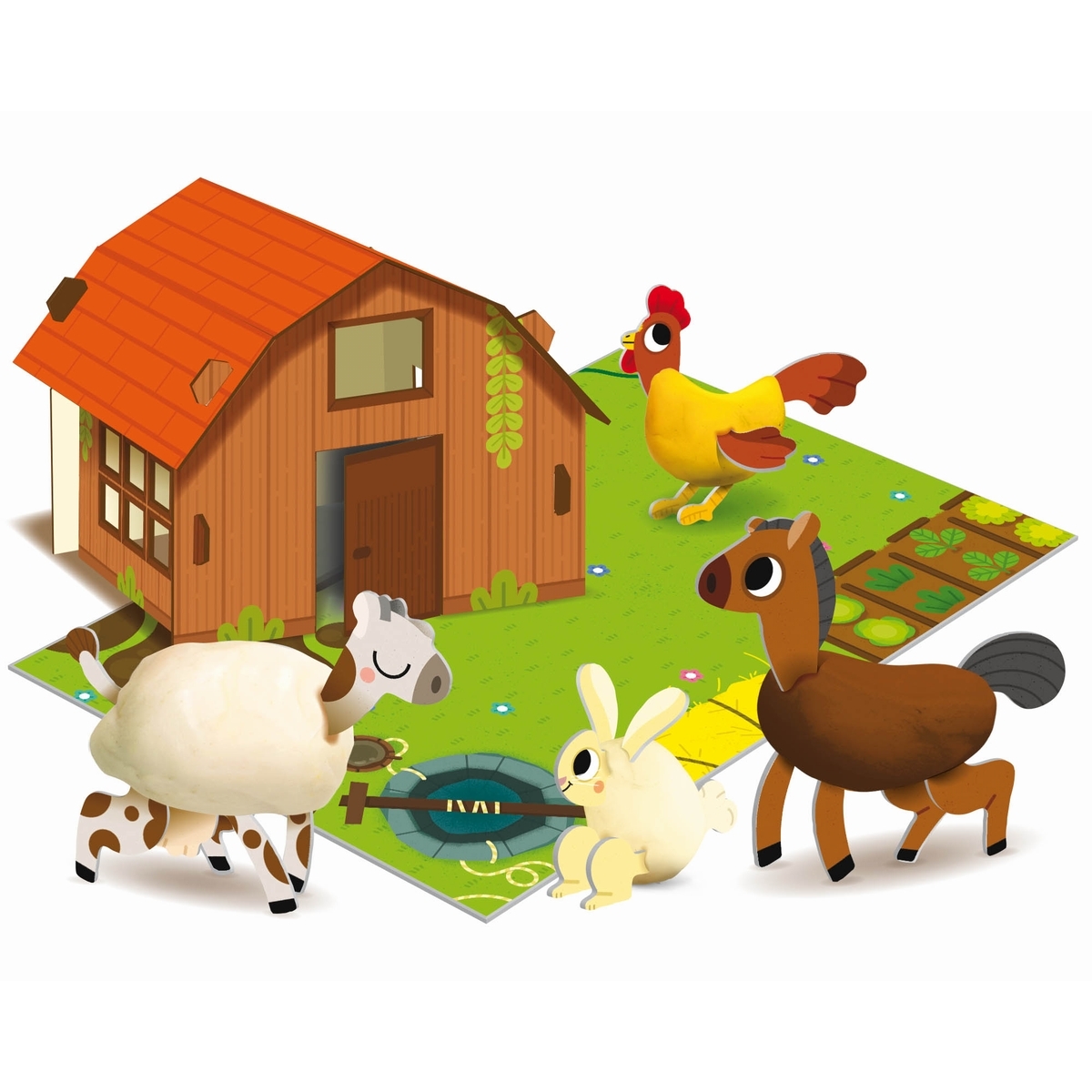 Creative playset ferme 
